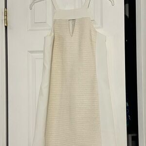 Trina Turk Cream Halter Mini Dress